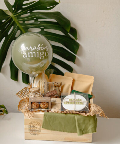 CAIXOTE CAFÉ COM FESTA COMPLETO