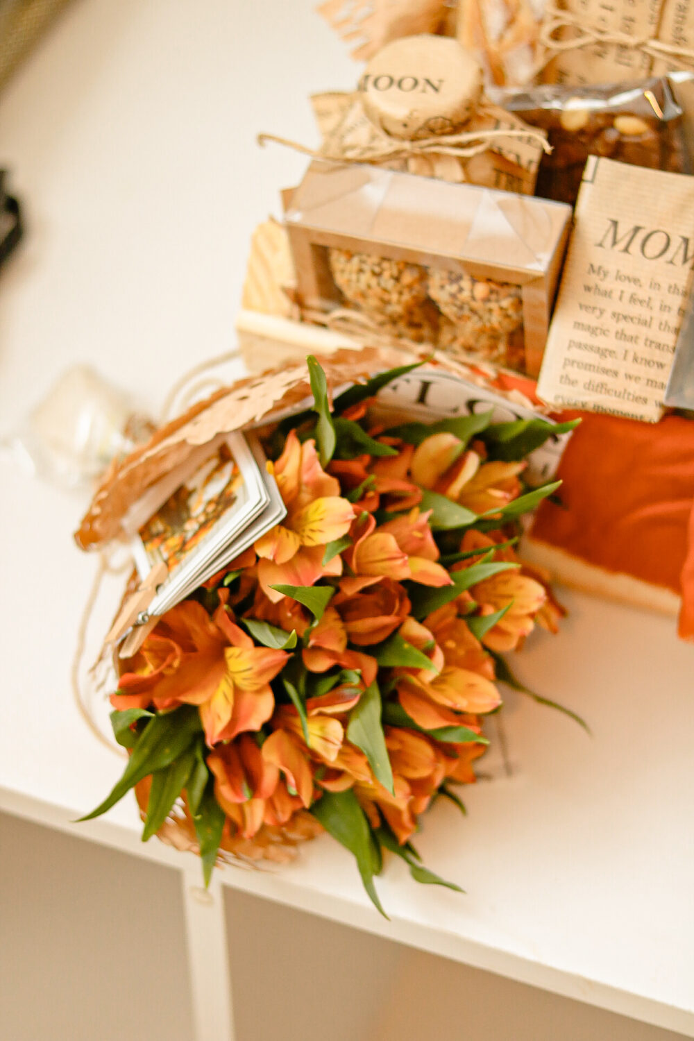 CAIXOTE CAFÉ COM FLORES COMPLETO - Imagem 3
